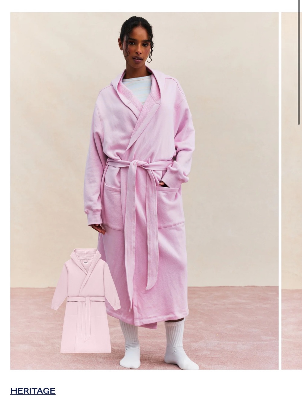 HERITAGE ROBE IN SPRINKLE